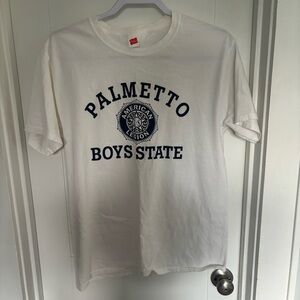 Palmetto Boys State White T-Shirt